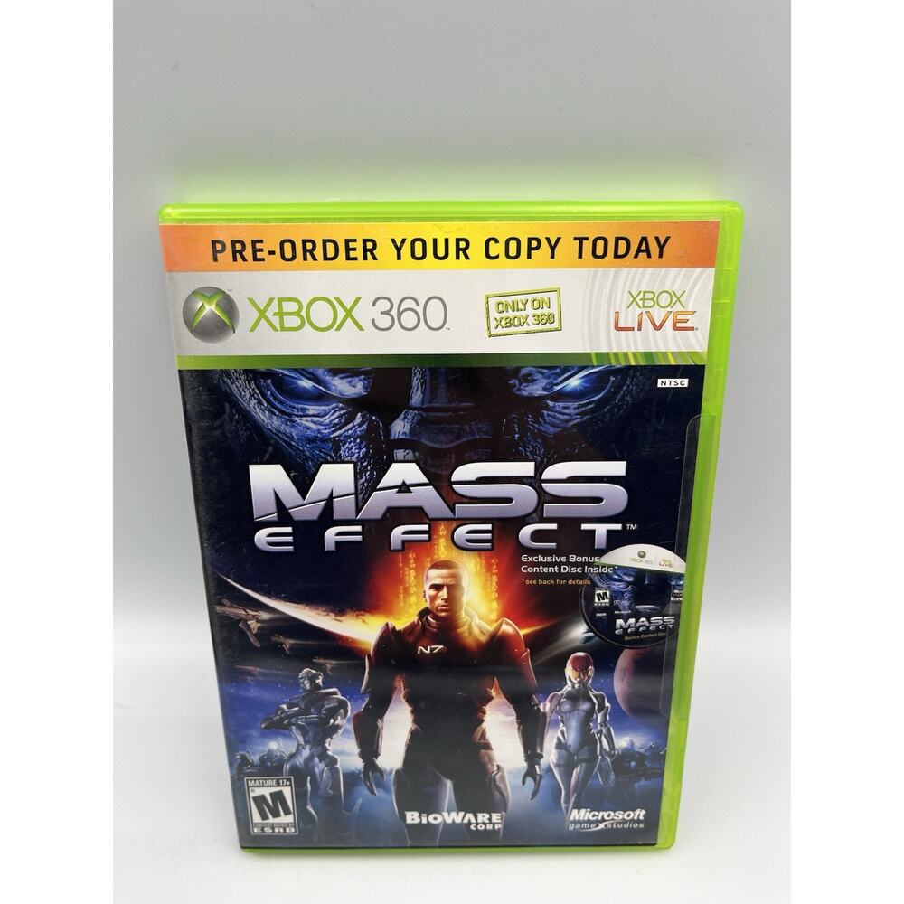 Mass Effect - Xbox 360 Game - Tested